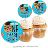 One Smart Cookie Graduation Cupcake Toppers