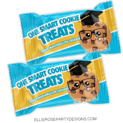 One Smart Cookie Graduation Rice Krispie Treats