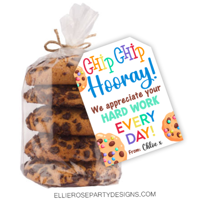 Chip Chip Hooray Thank You Tags Printable