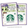 Halloween Coffee Gift Card Holder